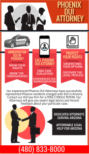 Infographic Phoenix DUI Attorney